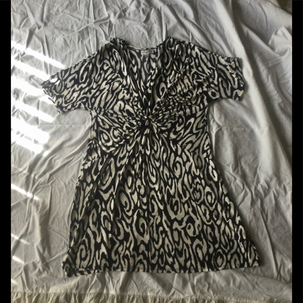 En Focus Printed Dress 18W
